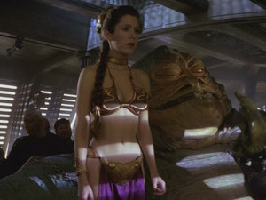 Star wars top jabba and leia