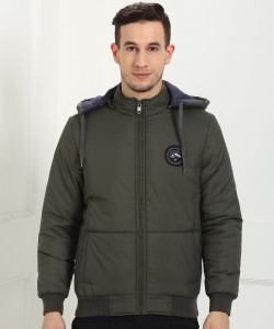 Full Sleeve Solid Men Jacket 