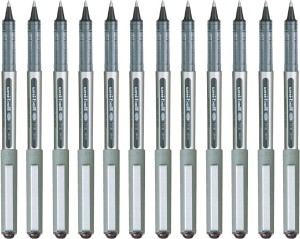 Uni-BallUB-157 Eye Fine Lot de 12 stylos rollers Vert 