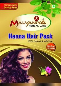 Malvaniya Herbal Care Henna Powder Hair Pack 100% Natural (MIX WITH 9  HERBS) 200 Grams , Brown - Price in India, Buy Malvaniya Herbal Care Henna  Powder Hair Pack 100% Natural (MIX