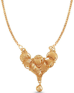 JEWLOT Jewlot Gold Plated Dollar with 