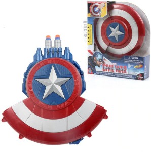 marvel captain america civil war blaster reveal shield