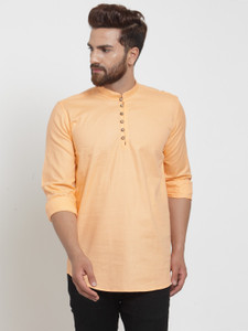 A-Okay Men Solid Straight Kurta - Buy A 