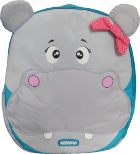 American tourister back to school backpack woodle 01 grey hippo Clearance