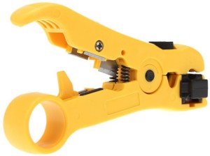 Cable Stripper Cutter Hand Tool Stripping Pliers Wire Rotary Coax Coaxial++ 
