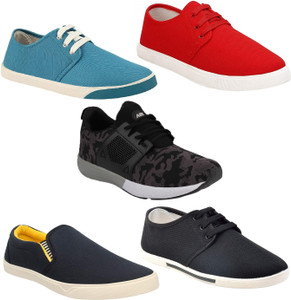 Chevit Combo Pack of 5 Casual Shoes