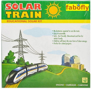 Solar train sale toy