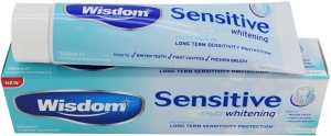 wisdom sensitive whitening toothpaste