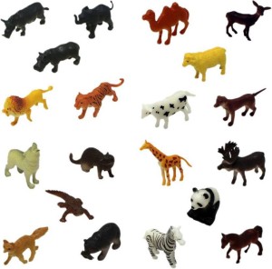 NV COLLECTION Wild Animals Plastic Toys For Kids ( 20 Pcs) - Wild Animals  Plastic Toys For Kids ( 20 Pcs) . Buy Zoo Wild Animals Figures toys in  India. shop for