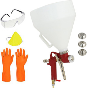 Simlug Pneumatic Texture Spray Gun - 3L Hopper With 4mm, 6mm, 8mm Nozzles For DIY & Construction - View #13
