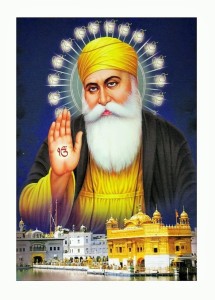 Guru Nanak Devji With Golden Temple Sparkle Print Wall Sticker Poster  Without Frame Fine Art Print - Religious posters in India - Buy art, film,  design, movie, music, nature and educational paintings/wallpapers