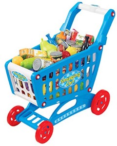 Fenleo Kids Toy Childrens Shopping Cart Toy Groceries Pretending Toy Toys Groceries 