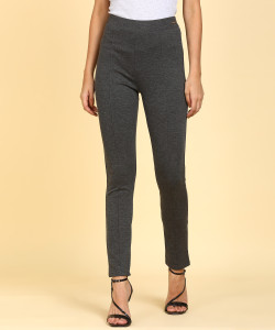 VAN HEUSEN Grey Jegging Price in India 