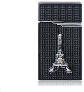 eiffel tower cigarette lighter Daylfonos Windproof Eiffel Tower Butane Refillable Cigarette Lighter with  Colorful Lamp Pocket Lighter Price in India