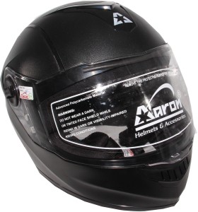 aaron helmet glass price