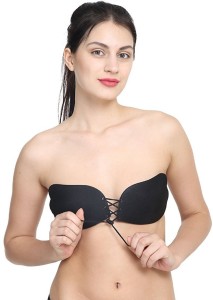 ChiYa by Silicone Self Adhesive Stick On Backless Strapless Front Knot Push  Up Invisible Pull Up Push-up with Drawstring Reusable Lightly Padded Bra  Women Stick-on Heavily Padded Bra - Buy ChiYa by