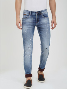 Barrels Slim Men Light Blue Jeans 