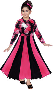 KAARIGARI Girls Maxi/Full Length Party