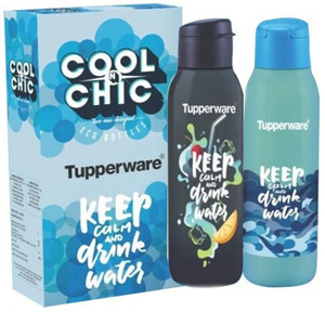 Tupperware Aquasafe Bidon Set, 500ml, Set van 4 (B.5L
