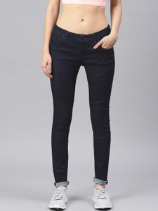 Hrithik Roshan Skinny Women Blue Jeans 