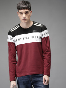 Moda Rapido Printed Men Round Neck 