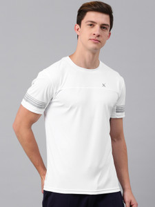 Hrithik Roshan Striped Men Round Neck 