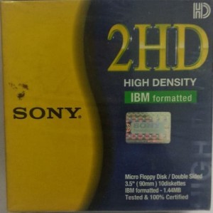 SONY 100 High-Density Floppy Disks PC 