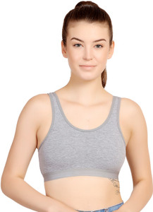 Cotton sports bra clearance
