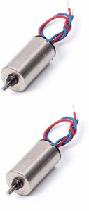 thumbnail image 2 of 6x10mm Coreless Micro DC Motor DC 1.5-3.7V 35000RPM Micro Motor For Airplane Model RC Toys - (10 Pcs 2 of 13