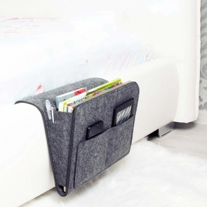 with Hooks Organizer for Home Office School College Dorm Rooms Gym Organizing Books and More Small Something TIEMORE Bedside Storage Pocket Bedside Hanging Organizer Multi-Pocket Bed Pockets 