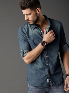 Jabong on sale denim shirts
