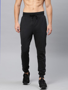 HRX by Hrithik Roshan Solid Men Black Track Pants Buy HRX by