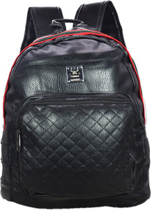 brune leather backpack