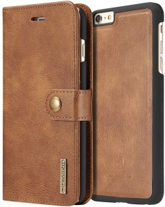 Leather iPhone 6 6s Plus Wallet Case No.01 