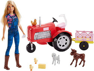 BARBIE Doll and Tractor Doll and Tractor . shop for BARBIE
