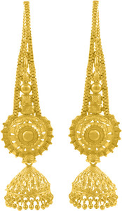 Kaan Jhumka Jhumki Earrings Pearl Alloy 