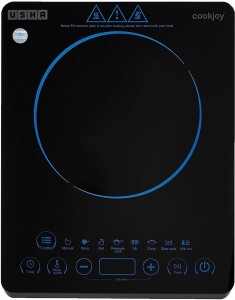 usha induction cooktop 3820 feather touch black