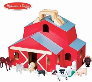 melissa doug fold & go barn