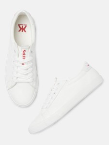 kook n keech white shoes