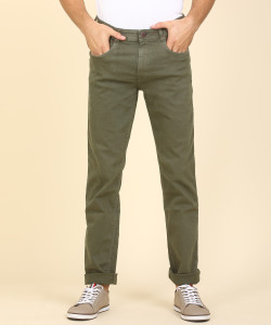 Peter England University Slim Men Dark 