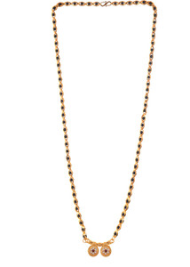 Gold Plated Mangalsutra Pendant 