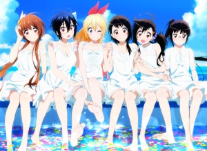 Athah Anime Nisekoi Marika Tachibana Seishirou Tsugumi Chitoge Kirisaki Kosaki  Onodera Haru Onodera Ruri Miyamoto 13*19 inches Wall Poster Matte Finish  Paper Print - Animation & Cartoons posters in India - Buy