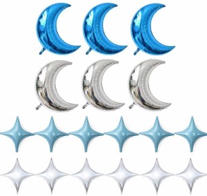 Details about   Crescent Moon Shaped Mylar Foil Balloons 
