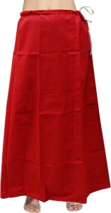 Details about   Cotton Petticoat Underskirt Red For Saree