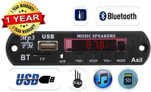 axil Bluetooth FM USB AUX Card Mp3 Stereo Audio Player Decoder Module ...