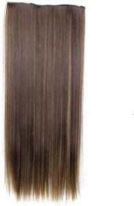 Styllofy Golden Highlight Straight hair for Women/Girls Hair Extension  Price in India - Buy Styllofy Golden Highlight Straight hair for  Women/Girls Hair Extension online at 