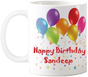 Exoctic Silver Sandeep Happy Birthday Gift 58 Ceramic Coffee Mug Price in  India - Buy Exoctic Silver Sandeep Happy Birthday Gift 58 Ceramic Coffee  Mug online at 