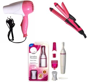 GORICH 2 in 1 Hair Straightener & Curler WITH facial eyebrow Personal Care  Appliance Combo Price in India - Buy GORICH 2 in 1 Hair Straightener &  Curler WITH facial eyebrow Personal