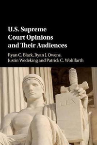 US Supreme Court Opinions and their Audiences: Buy US Supreme Court