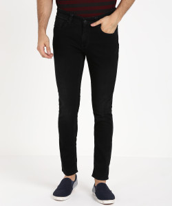 Spykar Super Skinny Men Black Jeans 
